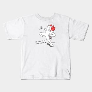 I'll solve it in one-punch go - aknyangi, cat miaw lovers Kids T-Shirt